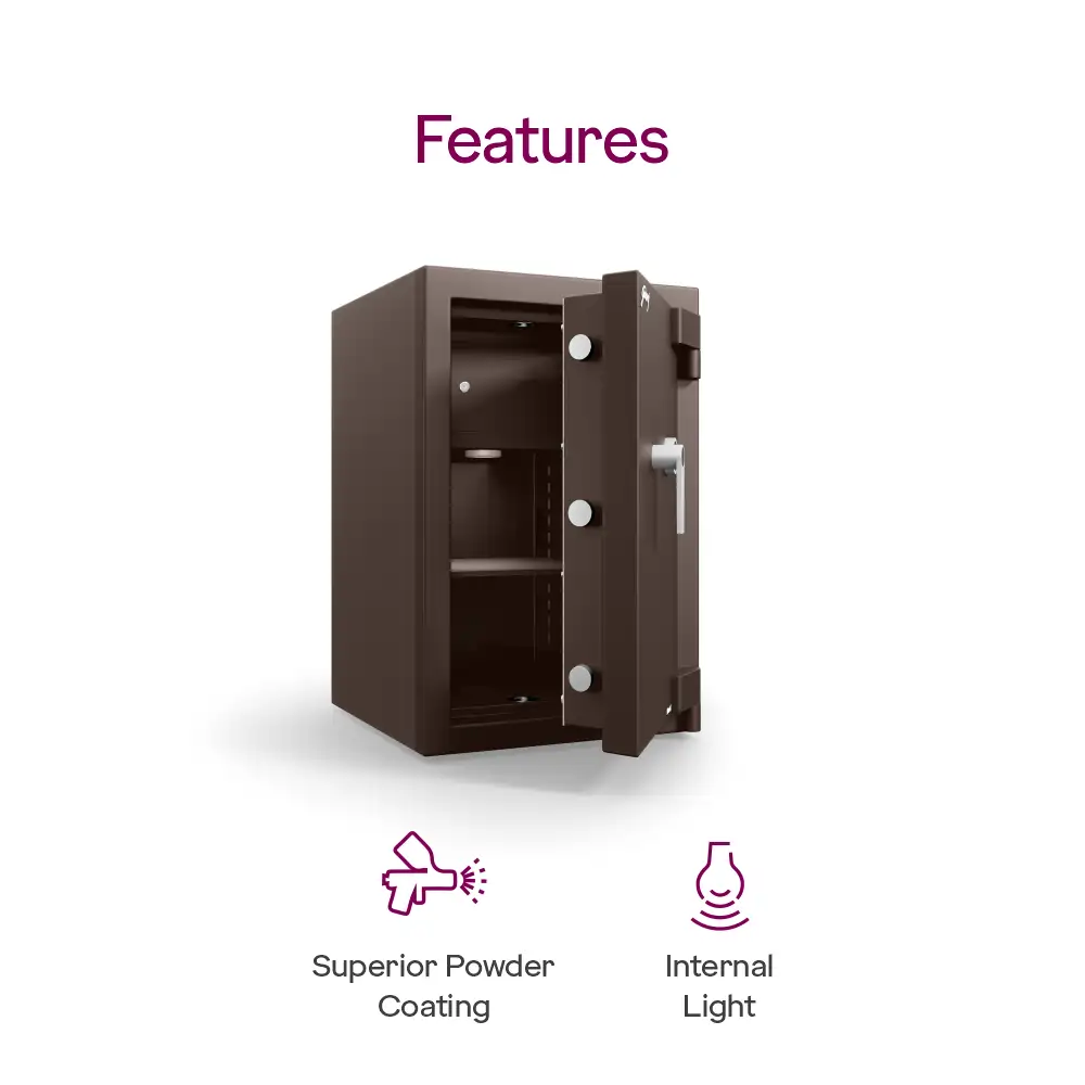 Godrej Matrix 2414 V7 (79L) KL Coffee Brown Home Locker 